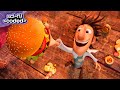 cloudy with a chance of meatballs (2009) - the food storm spreads across the entire world
