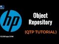 Object Repository  - HP UFT/ QTP TutoriaL #22