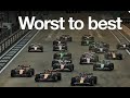 very 2025 F1 driver ranked worst to best