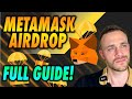 Metamask Airdrop Full Guide! Metamask Token Airdrop Info!