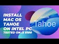Hackintosh Tutorial: Install macOS Tahoe on Intel 8th-Gen (Beginner Friendly)
