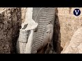Desentierran una deidad alada de 2.700 años de antigüedad casi intacta en Irak