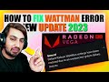 How To Fix Default Radeon WattMan Settings Have Been Restored Due To An Unexpected System Failure