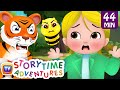 चतुर बकरे (Chatur Bakre - The Clever Goat) - ChuChu TV Hindi Storytime Adventures Collection