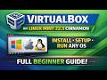 VirtualBox on Linux Mint 22.3 Cinnamon | Install, Setup \u0026 Run Any OS (Full Beginner Guide)