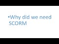 Scorm Video