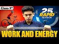 Work and Energy in 25 Minutes 🔥| Class 9th | Rapid Revision | Prashant Kirad