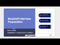 MULESOFT INTERVIEW PREPARATION -:- INTERVIEW QUESTION -:- PART05 -:-  INTERVIEW QUESTION ANSWER