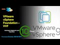 VMware vSphere Foundation (VVF) Training – Class 10 | vSphere 9 | VVF | For more Details: 9361913611