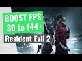 Resident Evil 2  : How to Increase your performance / BOOST your FPS on any PC!