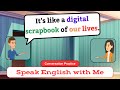 Let's Talk! Social Media Pros and Cons | English Conversation Practice | English-Speaking Practice