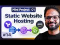 14/30 - Host A Static Website In AWS S3 And Cloudfront (using terraform)