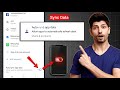Auto Sync App Data On or Off? Correct use of phone battery and data | Hindi