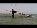 How to beach start and water start - Windsurfing