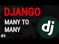 Python Django Tutorial #5: Django Many To Many relationship | Django blog project