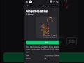 ( New Free Item ) How to get Gingerbread Pal ROBLOX ( 2022 ) ( RBLX ) DeanOfficial YT