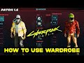 New Wardrobe Feature HOW TO USE IT in Cyberpunk 2077 | NEW PATCH 1.6 Wardrobe | Transmog Guide