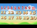 Belajar Berhitung 1-20 | Belajar Angka untuk Anak PAUD \u0026 TK