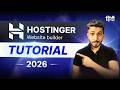 Hostinger Website Builder Tutorial 2026 🚀 | 30 Minutes में Professional Website कैसे बनाएं? [A-Z]