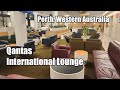 Qantas International Lounge Perth Review 4K