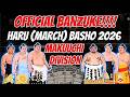 HARU (MARCH) BASHO 2026 | OFFICIAL BANZUKE!!! | Makuuchi Division | The Mawashi Show | SUMO in JAPAN