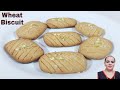 ಕುಕ್ಕರ್ ನಲ್ಲಿ ಮನೆಯಲ್ಲಿ ಸಿಗುವಂತಹ ಗೋಧಿ ಹಿಟ್ಟಿನ ಬಿಸ್ಕೆಟ್ ಮಾಡಿ / Wheat Biscuit / No Baking Soda Powder