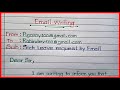 Email Writing In English🔥Email writing Format/Sample || How to write Email in English