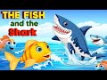 The Fish and the Shark Story in English | Story for kids | ‎@CNKidsClub