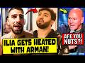 Ilia Topuria Gets Into HEATED BACK AND FORTH with Arman Tsarukyan After Recent Comments, O'Malley