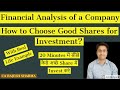 How to do Financial Analysis of a Company | Most Important Things to do in Financial Analysis |