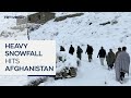 Severe cold weather wreaks havoc, killing dozens in Afghanistan