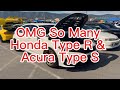 Exclusive Honda Type R \u0026 Acura Section at The Honda Meet