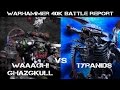 Tyranids vs Waaagh! Ghazghkull 7th ed. Warhammer 40K Battle Report - Jay Knight BatRep 17