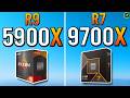 R9 5900X vs R7 9700X  -  More Cores Or GHz Best?