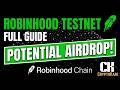 Robinhood Testnet Full Guide | Potential Airdrop!