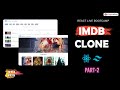 Imdb clone Part 2 | Live React Bootcamp  | React.js and Tailwind.css | 4th Feb 8 PM
