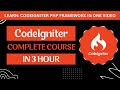CodeIgniter Tutorial for Beginners in Hindi | CodeIgniter Complete Course | CodeIgniter Full Course