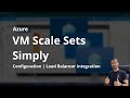 Azure Virtual Machine Scale Sets + Load Balancer Integration Simply