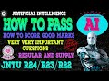 AI-Important questions-How to pass-Btech 2nd year-R22-Jntuh