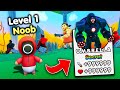 Starting Over as NOOB with OP SECRET in Squid Evolution! (Roblox)