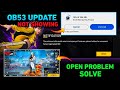 The Server Will be ready Soon | Game Open Problem Solve | Free Fire FF Max ob53 New Update event