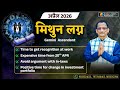 GEMINI♊APRIL 2026 MONTHLY DATEWISE PREDICTION BY KUMAR JOSHI मिथुन♊अप्रैल 2026 कुमार जोशी