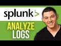 How to Analyze Logs in Splunk