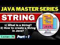 #36 Java String with Example | What is String in Java | How to Create a string in Java | Tpoint Tech