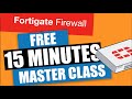 Free 15 minutes master class - firewall training