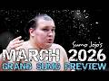 March 2026 Grand Sumo Tournament Preview