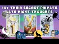 18+ Their Secret Private Late Night Thoughts About You 🌜Pick A Card🌛