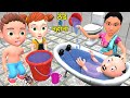 ठंड मे नहाना 3 | Chintu Chinki Aur Mumy cartoon | pagal beta | desi comedy video| cs bisht vines