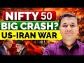 NIFTY - Big Crash? | US IRAN War | Stock Market Crash | SEBI Registered RA | Stock Market Education