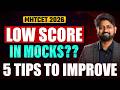 MHTCET 2026 Low Score In Mocks ?? 5 Tips To improve Score | #mhtcet2026